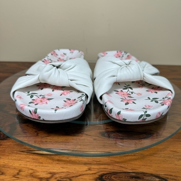 Draper James Stella Slide Sandal white in size 7 - Picture 9 of 16